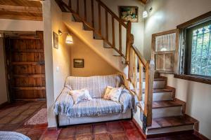 Postel nebo postele na pokoji v ubytování Casa Rural El Pilar + 57 fotografií