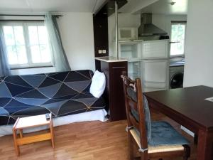 Η κουζίνα ή μικρή κουζίνα στο Mobil home
