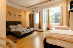 Postel nebo postele na pokoji v ubytování 360 Copa Beach Posto 2 By SUHCasa + 32 fotografií