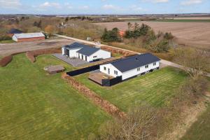 Bygningen som feriehuset ligger i