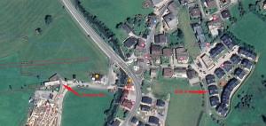 Letecký snímek ubytování Eva 4 by SMR Rauris Apartments - close to Spa and Gondola