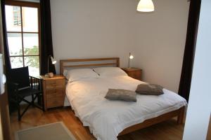 Ένα ή περισσότερα κρεβάτια σε δωμάτιο στο Eva Maria 1 by SMR Rauris Apartments - inc Spa and near Gondola