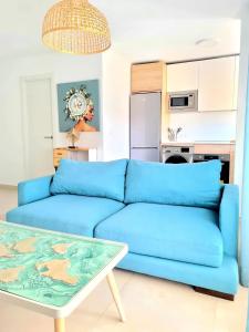 A seating area at Apartamento Moderno y con Estilo en La Carihuela