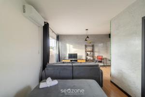 Η κουζίνα ή μικρή κουζίνα στο Aptos completos a 600m do Parque de Coqueiros - DAC