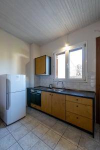 Kuchyň nebo kuchyňský kout v ubytování Mythos Suites-Hermes apartment + 12 fotografií