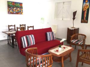 Χώρος καθιστικού στο Villa à Bouillante +18 φωτογραφίες