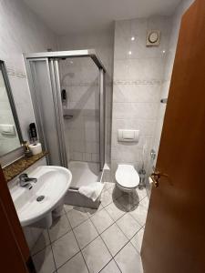 Koupelna v ubytování Aparthotel Zur Linde - by Willms & Schömer eG
