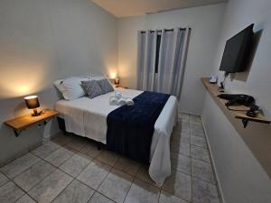 Ένα ή περισσότερα κρεβάτια σε δωμάτιο στο Casa butterfly family option