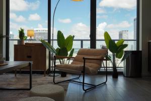 Cadenza Miami - Luxury Residences的休息区