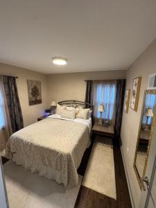 Ένα ή περισσότερα κρεβάτια σε δωμάτιο στο Cozy Single-family house