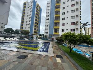 Πισίνα στο ή κοντά στο AGUAS dA FONTE T