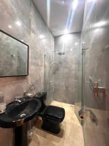 Koupelna v ubytování luxury villa ourika