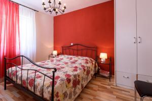 Posteľ alebo postele v izbe v ubytovaní Apartments Salona