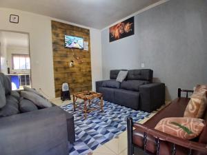 Posezení v ubytování Recanto família lima