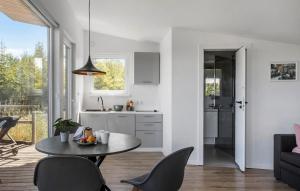 Kuchyň nebo kuchyňský kout v ubytování 1 Bedroom Stunning Home In Sejerø