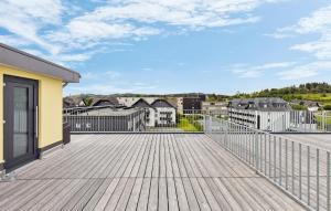 a view from the deck of a house at 5 Residenz Panoramablick in Winterberg +13 photos