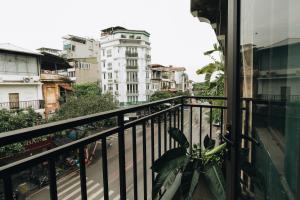 Balkón nebo terasa v ubytování Dusk House