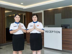 Vstupní hala nebo recepce v ubytování B2 Korat Premier Hotel