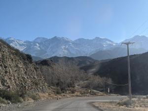 Naturlandskabet i nærheden af feriehuset