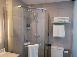 Phòng tắm tại Green Tree Inn Express Jinan Huaiyin District Jingshi Road Children's Hospital +218 ảnh