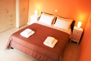 Posteľ alebo postele v izbe v ubytovaní Lagoon View Apartments - Adults only