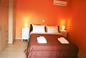 Posteľ alebo postele v izbe v ubytovaní Lagoon View Apartments - Adults only