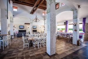 A restaurant or other place to eat at Saint Thomas Holiday Village