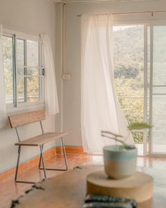 Üldine mäevaade või majutusasutusest PoiJai home บ้านปล่อยใจ pildistatud vaade