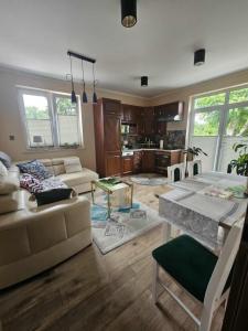 Posezení v ubytování Apartamenty iGrażka