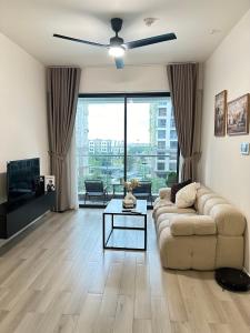 Posezení v ubytování Denzi home + 2 fotografie