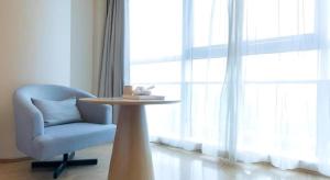 Posezení v ubytování JI Hotel Shanghai Zhangjiang