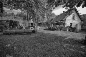 Vonkajšia záhrada v ubytovaní Orange House