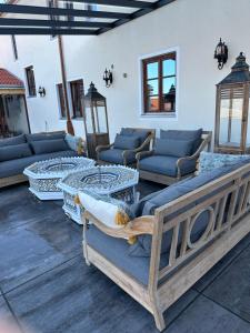 Posezení v ubytování Theresiengarten