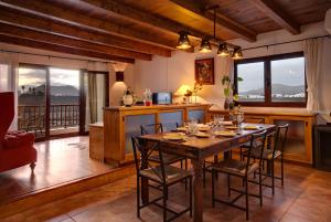 Posezení v ubytování Ecofinca La Buganvilla