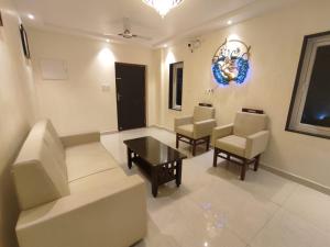 Posezení v ubytování Jazzy Beach Guest Rooms
