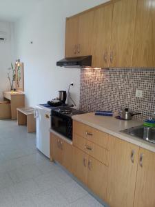 Кухня або міні-кухня у Katerina Studios