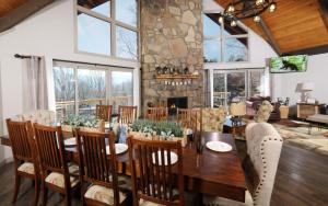 Posezení v ubytování Chalet Luzerne 1860