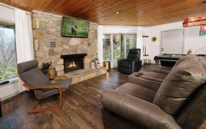 Posezení v ubytování Chalet Luzerne 1860