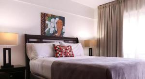 Insel Fehmarn Hotel客房内的一张或多张床位