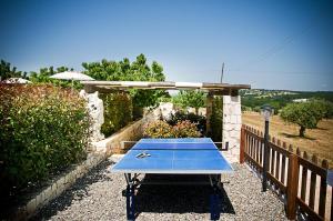 Stolní tenis v ubytování Trulli Il Castagno nebo okolí