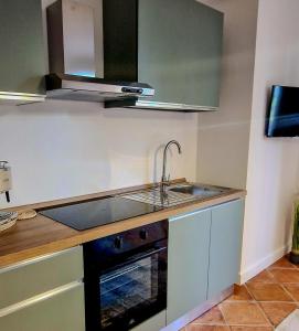 Køkken eller tekøkken på Domus Dea