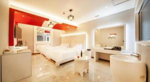Katil atau katil-katil dalam bilik di SH Hotel