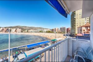 En balkon eller terrasse på Hotel Marina