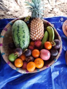 Eten bij of ergens in de buurt van het pension

