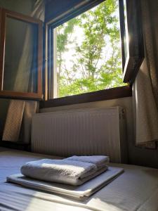 Postel nebo postele na pokoji v ubytování CENTER o'CLOCK