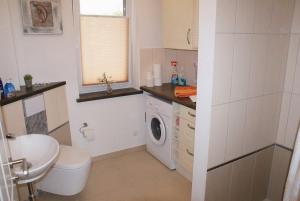 Dapur atau dapur kecil di Am Jungfernteich mit Kajak - ABC279