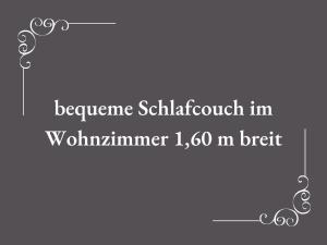 a sign that reads beere schiotroth in winterminer l min at Fewo Sweethome Lutherstadt Wittenberg - zentral gelegen in ruhiger Seitenstraße, inklusive Parkplatz und 2 Min Fußweg zur Schlosskirche in Lutherstadt Wittenberg