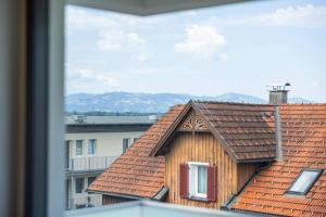 Nespecifikovaný výhled na hory nebo výhled na hory při pohledu z apartmánu