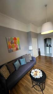 Posezení v ubytování City Centre Georgian Apartment