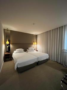 Postel nebo postele na pokoji v ubytování Hotel Regina + 37 fotografií